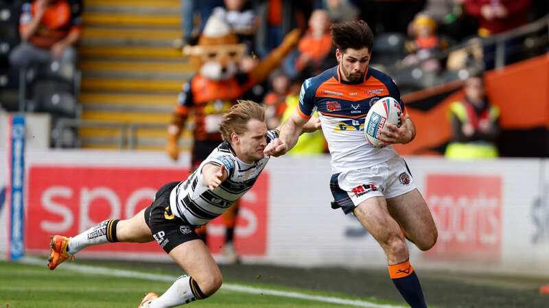 Jake Mamo in action for Castleford last month (Image: PA)