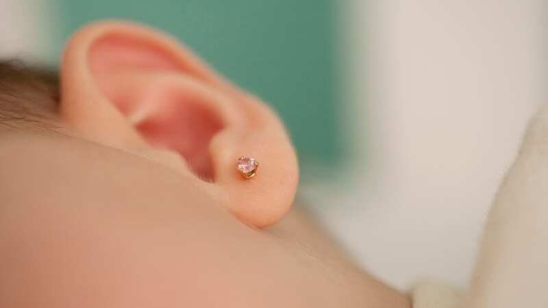 A dad asked if he would pierce his baby
