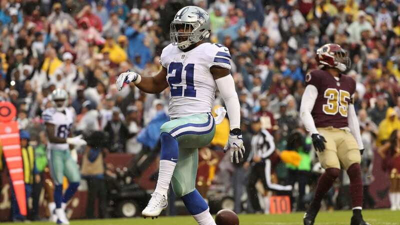 Ezekiel Elliott starred for the Dallas Cowboys as one of the best running backs in the NFL between 2016 and 2018 (Image: Getty Images North America)