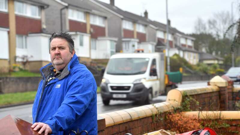 Andrew Griffiths is one of the residents living along Chepstow Road, in Newport, who