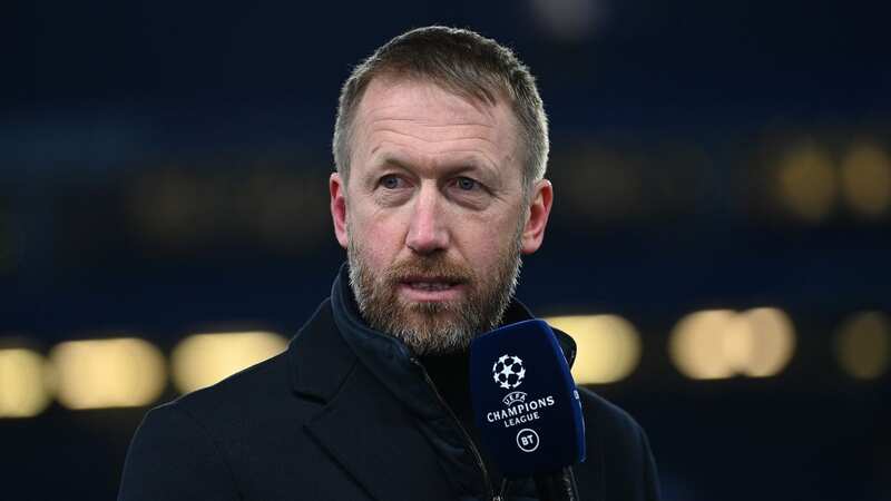Graham Potter shocked fans with his response to a question (Image: Getty Images)