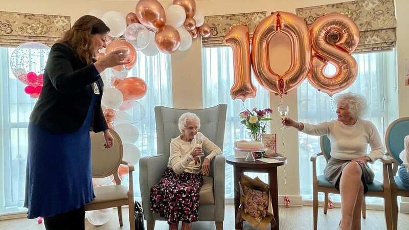 Mary Ann Clifton has celebrated her 108th birthday (Image: PA)