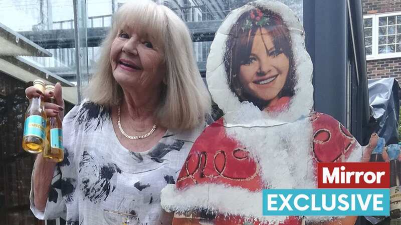Joanne Young got used to seeing full-sized cardboard cutouts of herself