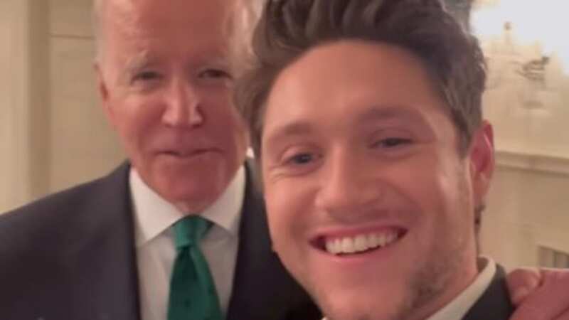 Niall Horan poses with President Biden as fans question if he