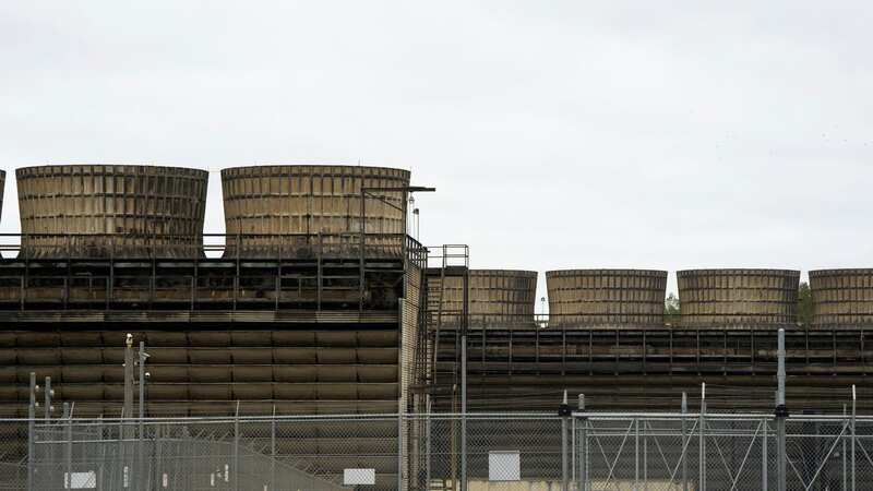 Cooling towers release heat at Xcel Energy