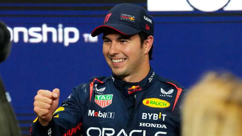Sergio Perez will start the Saudi Arabian Grand Prix on pole after Max Verstappen