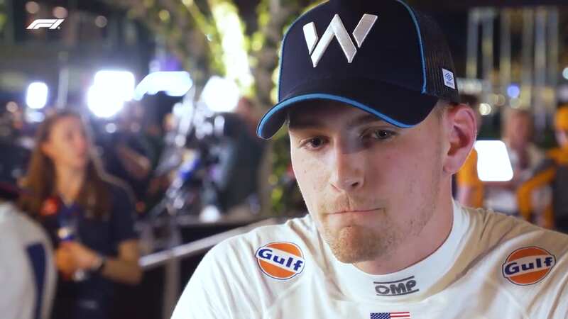 Logan Sargeant was visibly frustrated after qualifying (Image: F1 TV)