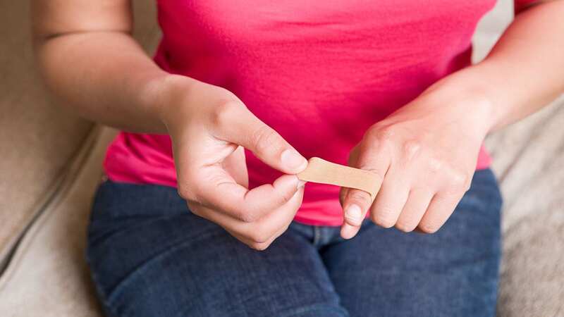 Plasters can be painful to remove, particularly because of body hair (stock image) (Image: Getty Images/Image Source)