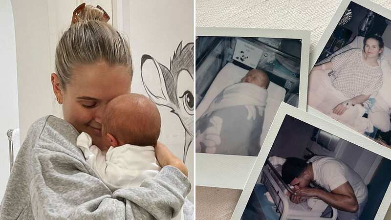 Molly-Mae shares unseen snaps from labour as she celebrates Mother