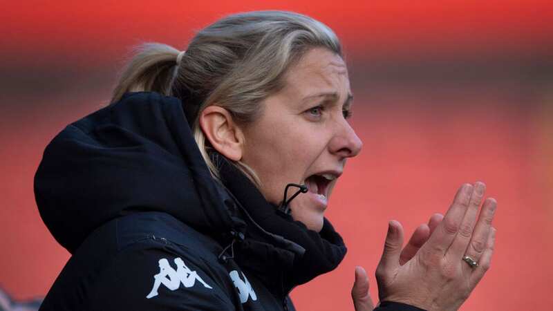 Aston Villa manager Carla Ward has led her team the last four of the FA Cup (Image: Photo by Visionhaus/Getty Images)