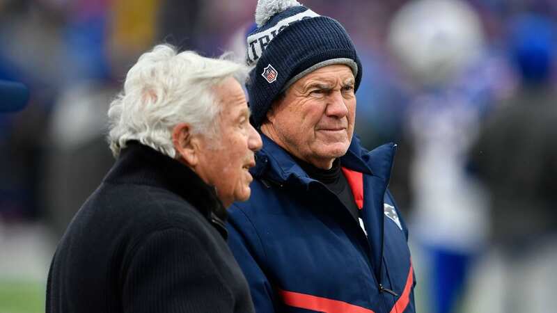 New England Patriots owner Robert Kraft has previously told Bill Belichick he has a job for life as head coach (Image: GETTY)