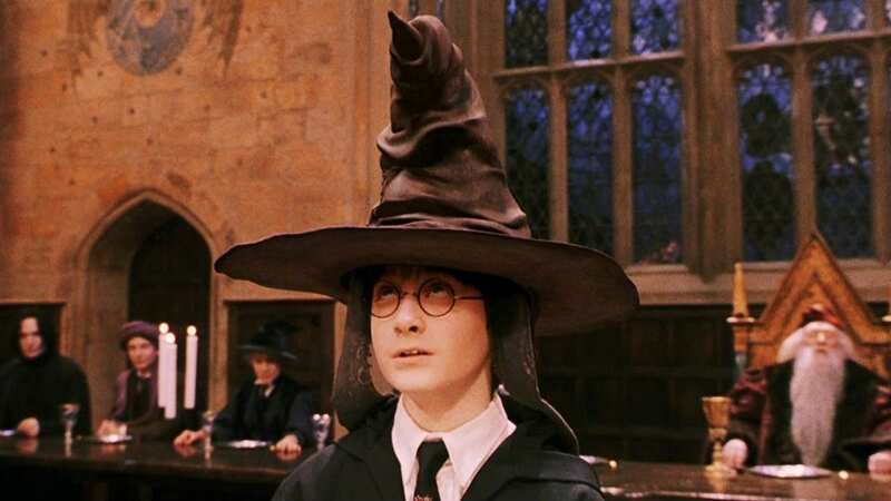 It looked almost identical to the Sorting Hat from the Harry Potter films (Image: Warner Bros)