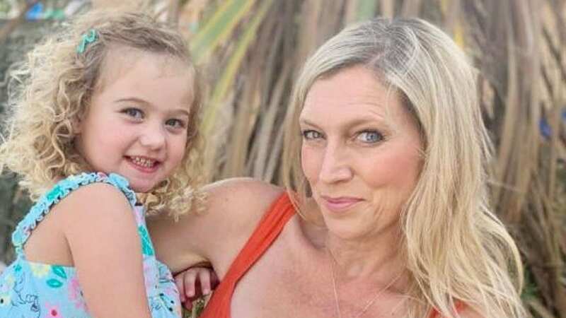Janey Holliday and her daughter, Tabitha (Image: Janey Holliday / SWNS)