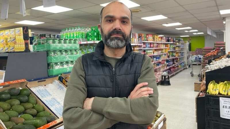 Ibrahim Abbasi, manager of Foodworld on Washwood Heath Road (Image: Reporter)