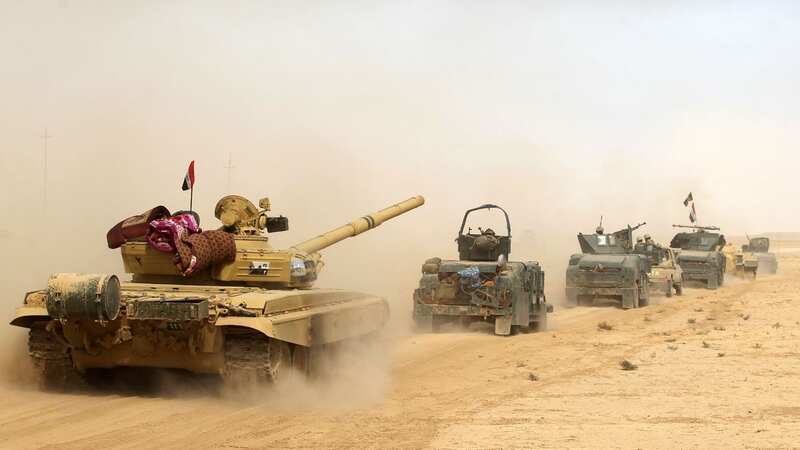 Iraqi forces heading to Mosul in 2016 (Image: AFP/Getty Images)