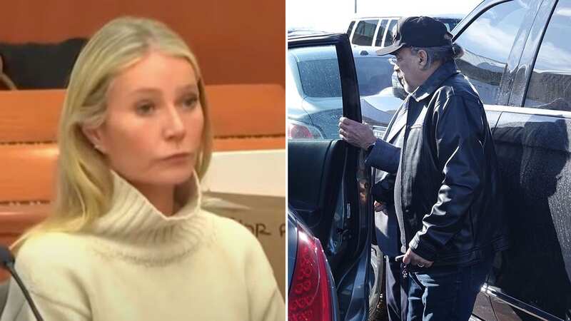 Terry Sanderson seen outside court as Gwyneth Paltrow lawsuit over ski crash continues (Image: BACKGRID, Court TV)