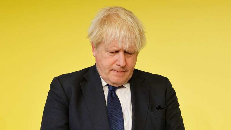 Boris Johnson awaits his fate in front of committee of MPs (Image: Bloomberg via Getty Images)