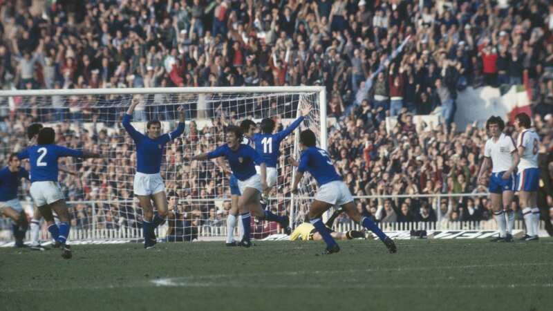 Italy beat England in Rome in 1976 to deny them a spot at the 1978 World Cup (Image: Don Morley/Getty Images)
