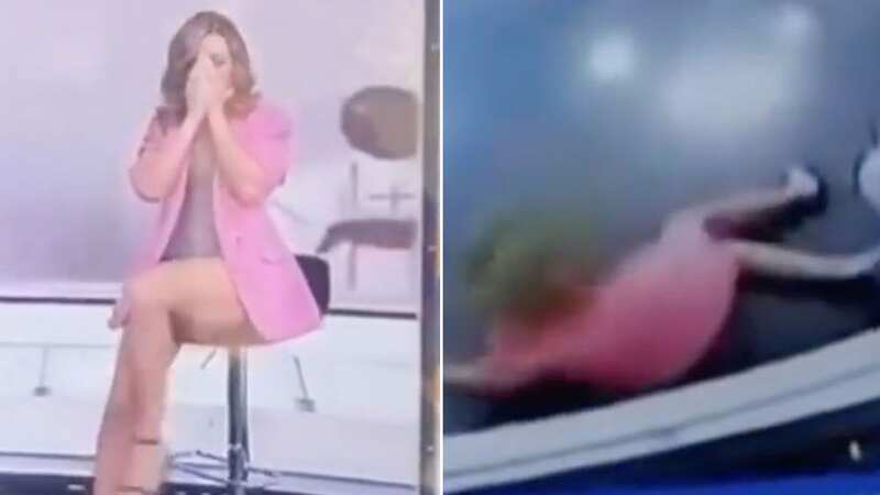 TV host collapses during live show as co-stars rush to help falling presenter