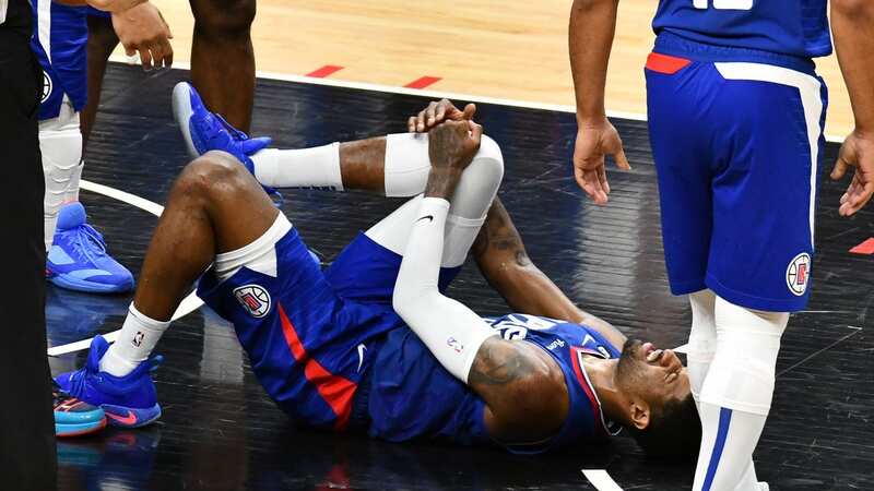 Paul George sustained the injury in the fourth quarter of the LA Clippers