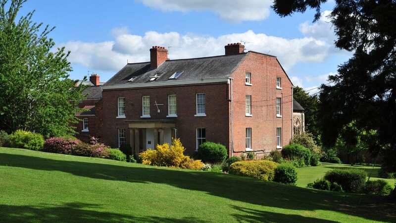 Oswestry School, in Shropshire, where the teenager was found dead in her dorm Saturday morning