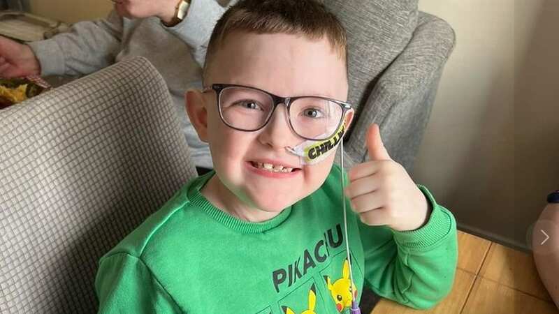 Patrick Askham has had five transplants (Image: Michelle Askham)