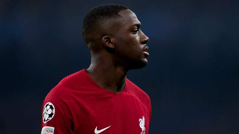 Ibrahima Konate of Liverpool FC during their Champions League last 16 loss to Real Madrid (Image: 2023 Quality Sport Images)
