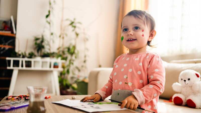 The mum has been receiving weird looks because of the clothes she sends her daughter to nursery with (stock image) (Image: Getty Images)