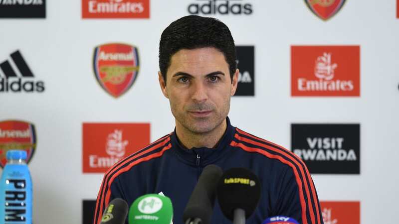 Arsenal manager Mikel Arteta has urged his side to keep their focus on the Premier League title race (Image: Arsenal FC via Getty Images)