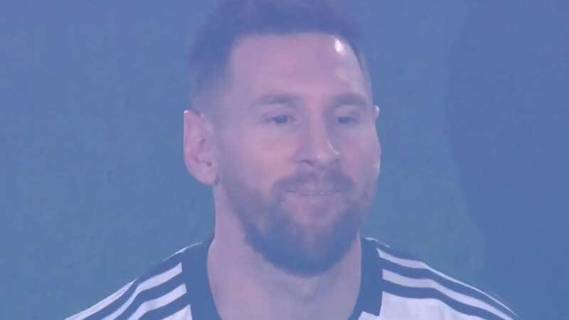 Messi holds back tears on emotional Argentina return as another landmark reached
