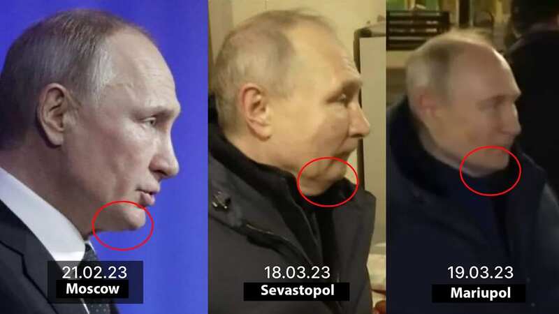 People convinced Vladimir Putin is using body doubles as his chin keeps changing