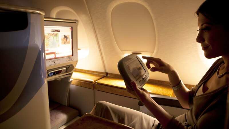 Mark Morgan forked out for two business-class tickets last August (Image: EMIRATES)