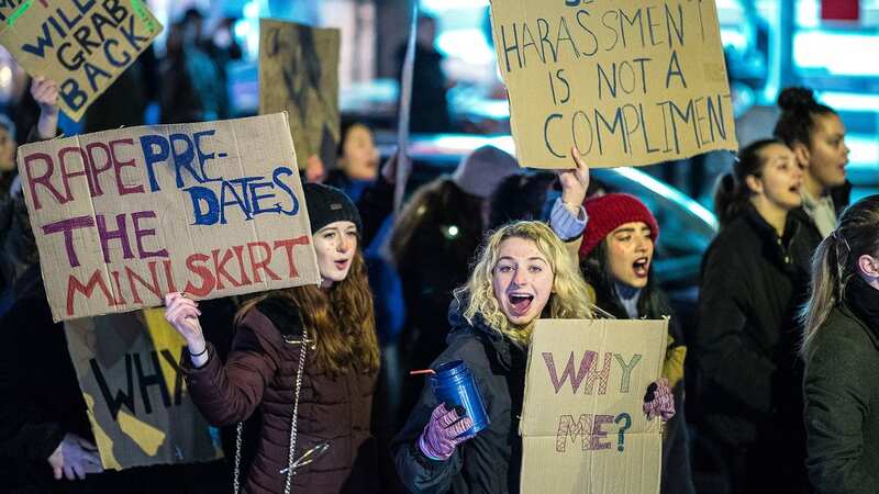 Women have long protested against sexual harassment (Image: Manchester Evening News)