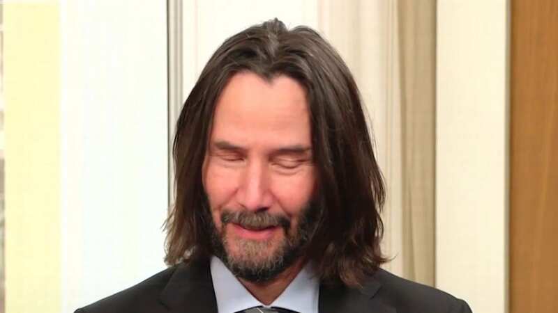 Keanu Reeves rolls eyes at Good Morning Britain star during an awkward interview