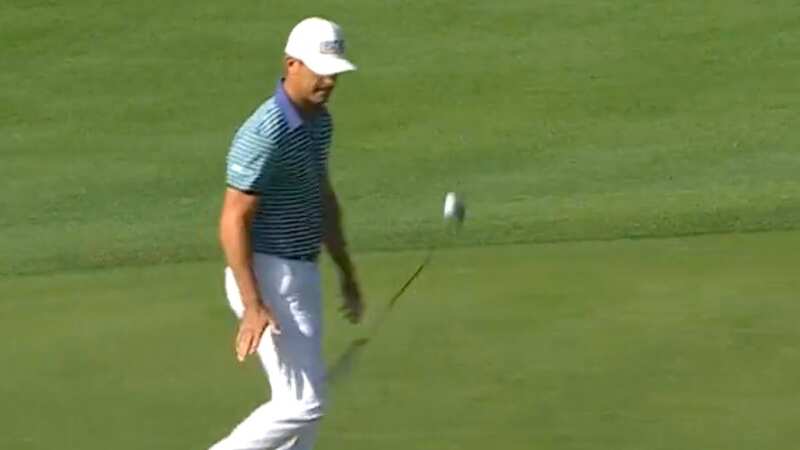 Billy Horschel stunned fans with a never-seen-before party trick at the WGC-Dell Match Play (Image: Getty Images)