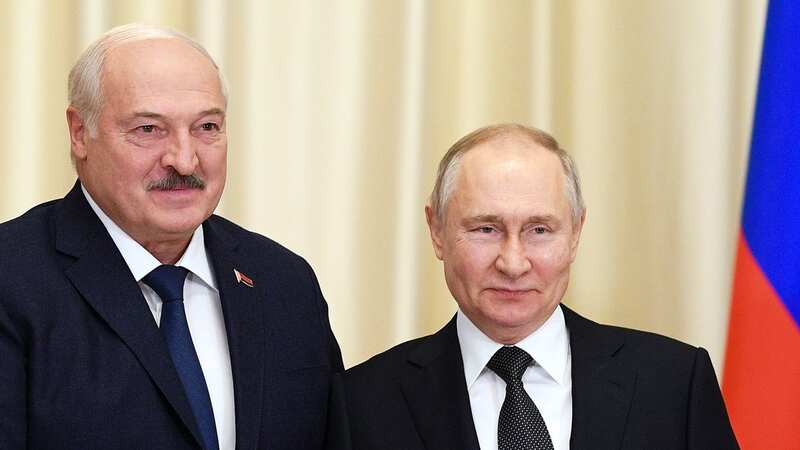 Russian President Vladimir Putin and Belarusian President Alexander Lukashenko (Image: AP)