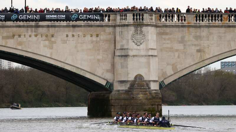The Boat Race returns on the Thames on Sunday (Image: ADRIAN DENNIS/AFP via Getty Images)