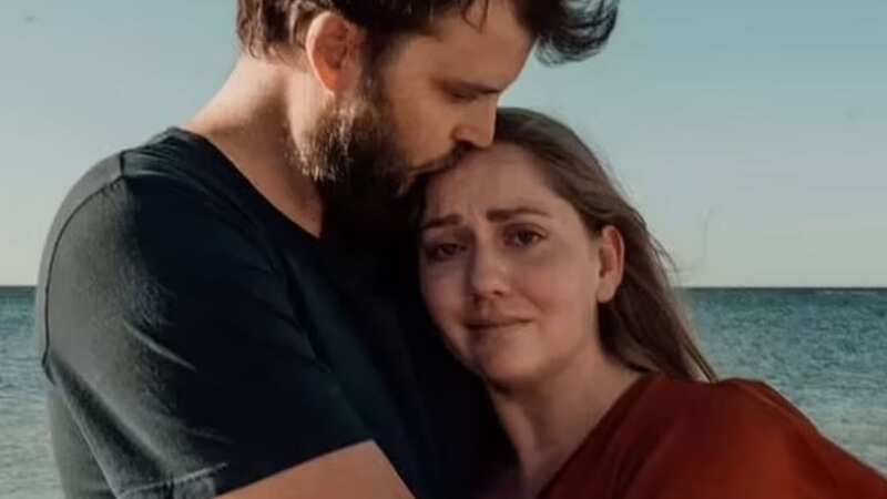 Kate Grainger with her husband Joel (Image: gofundme)