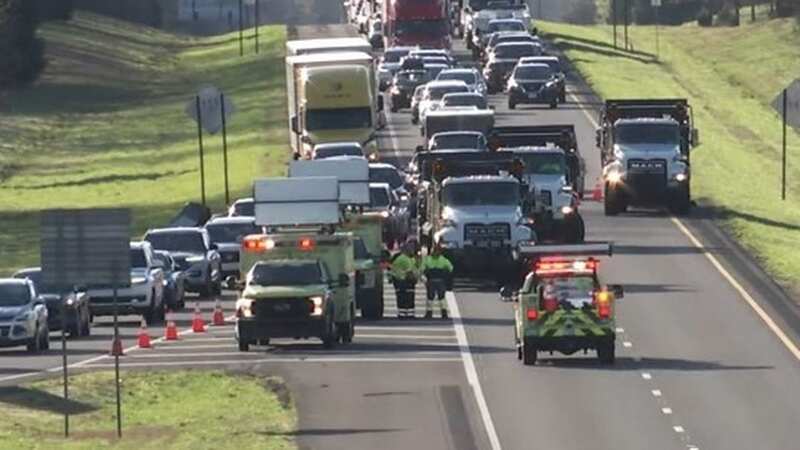 The crash occurred at around 2am on Sunday morning, according to authorities (Image: WKRN)