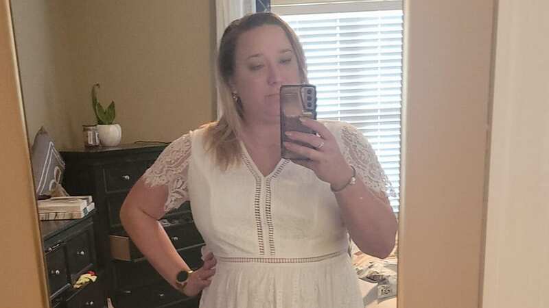 The retailer accidentally sent her the wrong dress (Image: Zuzanna Natalia Wojtas/Facebook)