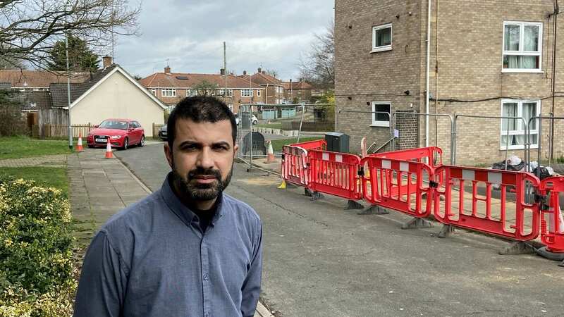 Shirwan Saed has banned his kids from playing outside because of the issues (Image: Norwich Evening News / SWNS)