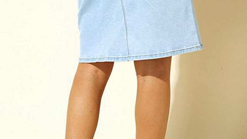 A denim midi skirt is the latest trend which will be seen ALOT in Spring