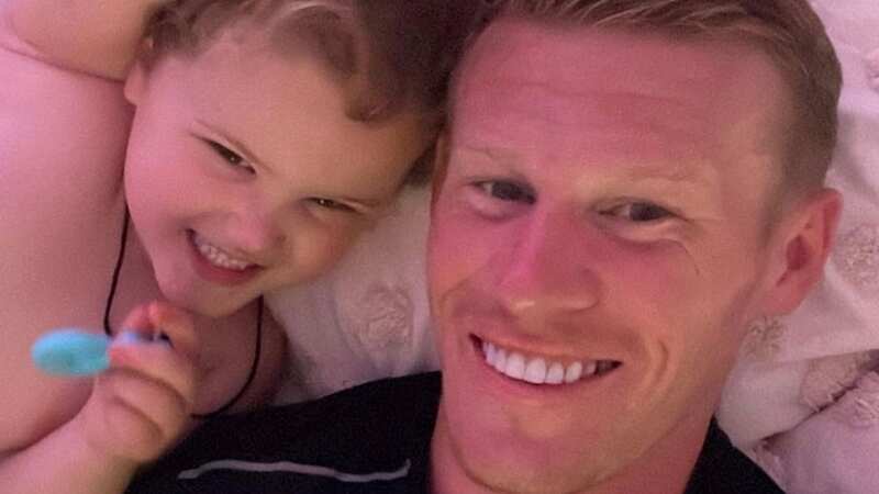 McClean shared his post alongside Willow-Ivu, four, who also has autism (Image: James McClean Instagram)