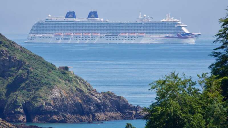 A British man has died during a snorkelling incident at St Kitts while visiting on the P&O Britannia (Image: Andy Kyle / SWNS)