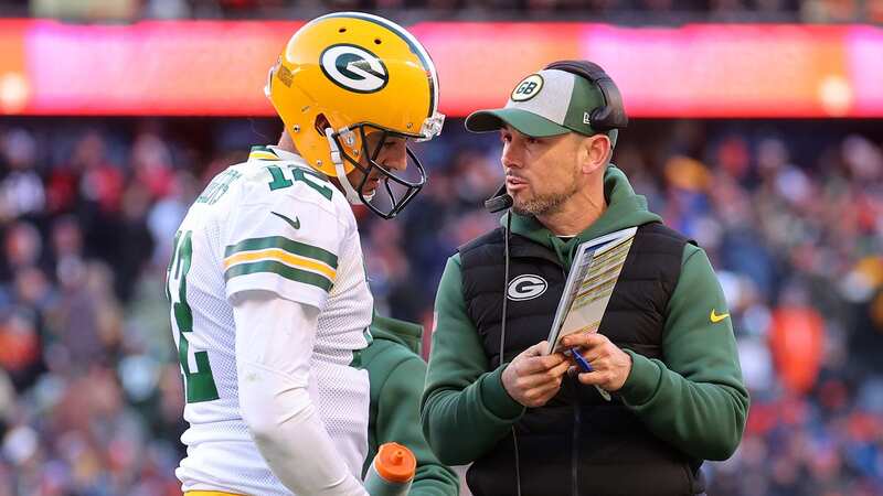 Packers head coach LaFleur has opened up on the biggest "disappointment" of his spell alongside Aaron Rodgers (Image: Getty)