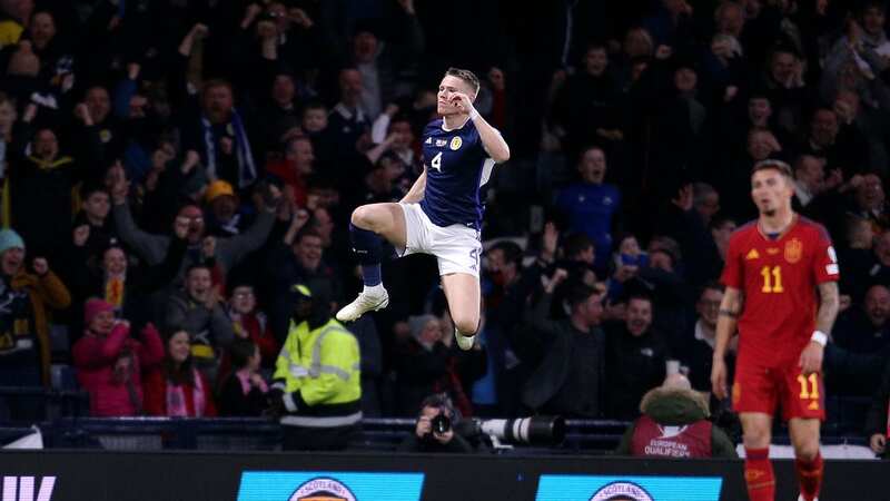 Scott McTominay scored twice to help Scotland claim a stunning win over Spain (Image: Nigel French/Sportsphoto/Allstar via Getty Images)