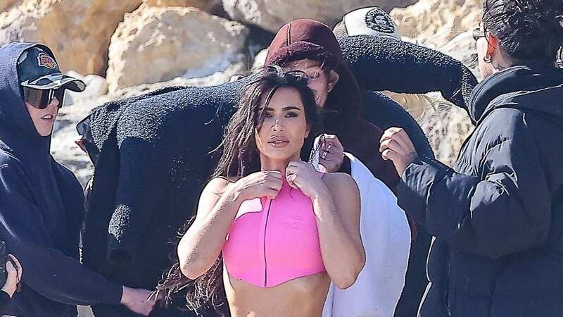 Kim Kardashian stuns as she showcases untouched real figure amid weight loss row