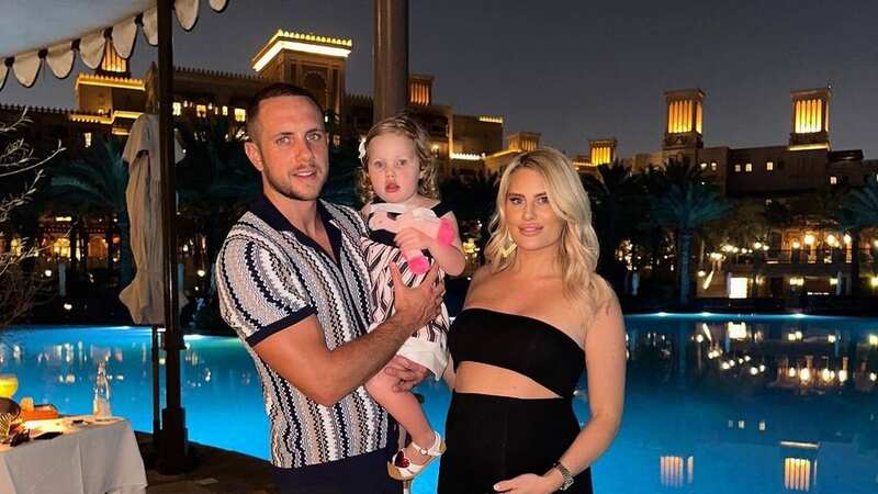 Danielle Armstrong and husband Tommy Edney recently announced their pregnancy on social media (Image: Instagram/ @daniellearmstrong88)