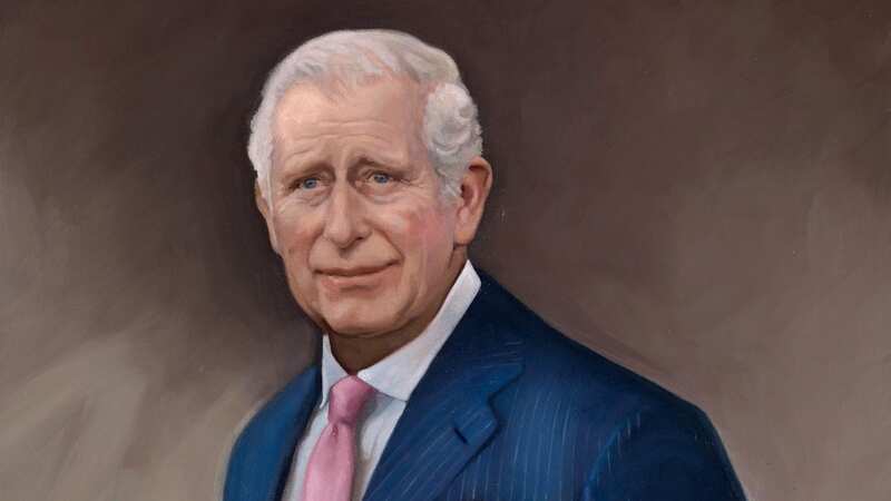 The new portrait marks the first of King Charles III