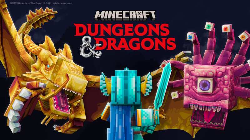 Minecraft D&D DLC announced with iconic locations, enemies and characters